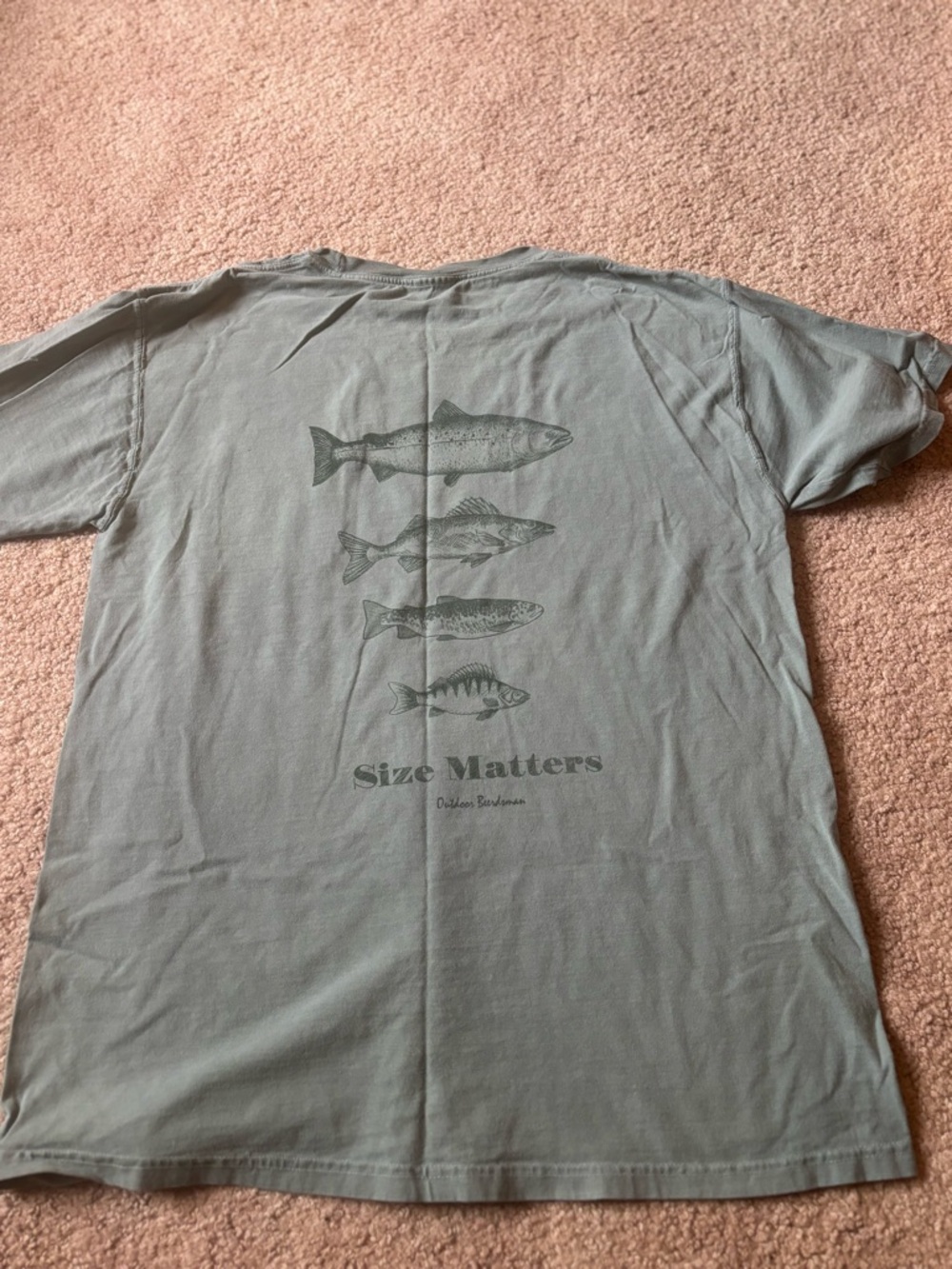Size Matters Fish Graphic Tee